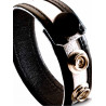 Generique Cockring Cuir Blanc